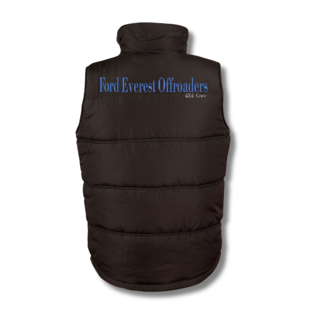 Ford EVEREST Offroad 4x4 Crew Heavy Quilted Puffer Vest