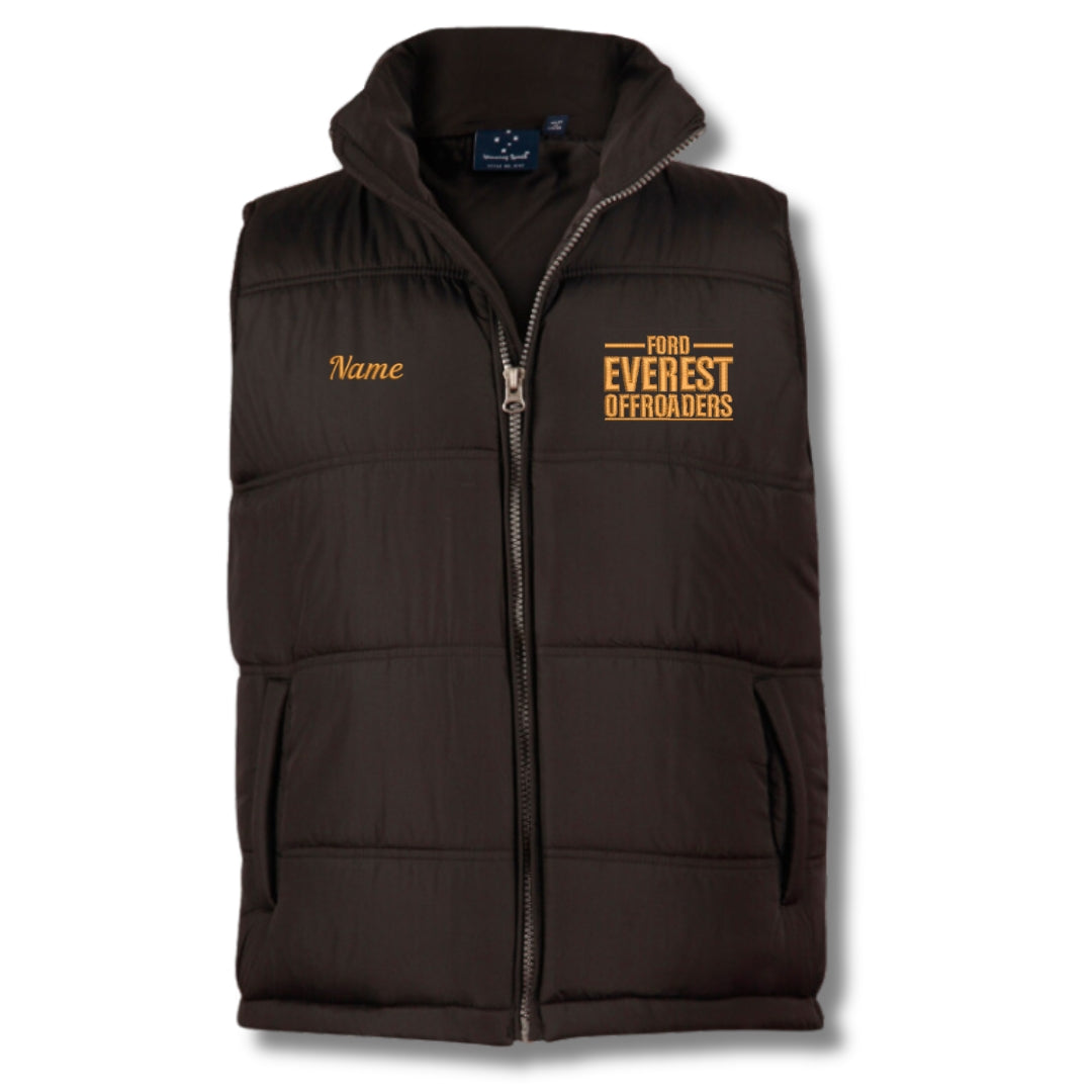 Ford EVEREST Offroad 4x4 Crew Heavy Quilted Puffer Vest