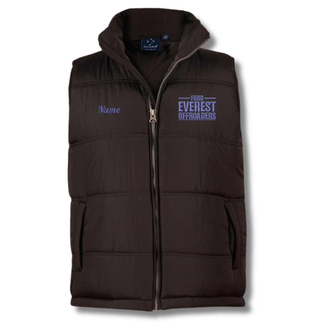 Ford EVEREST Offroad 4x4 Crew Heavy Quilted Puffer Vest