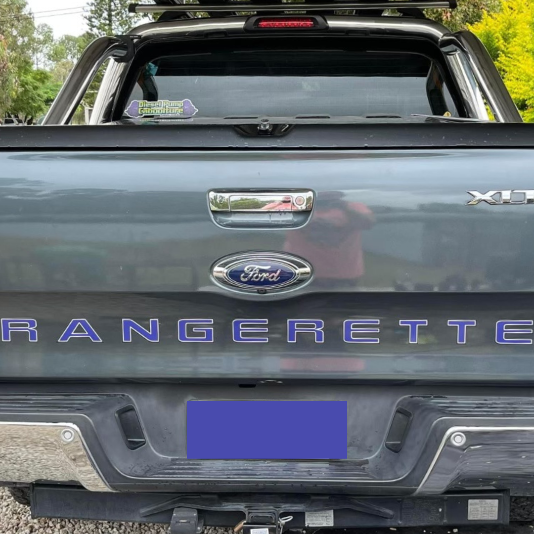 PX3 Font Rangerette Tailgate Banner