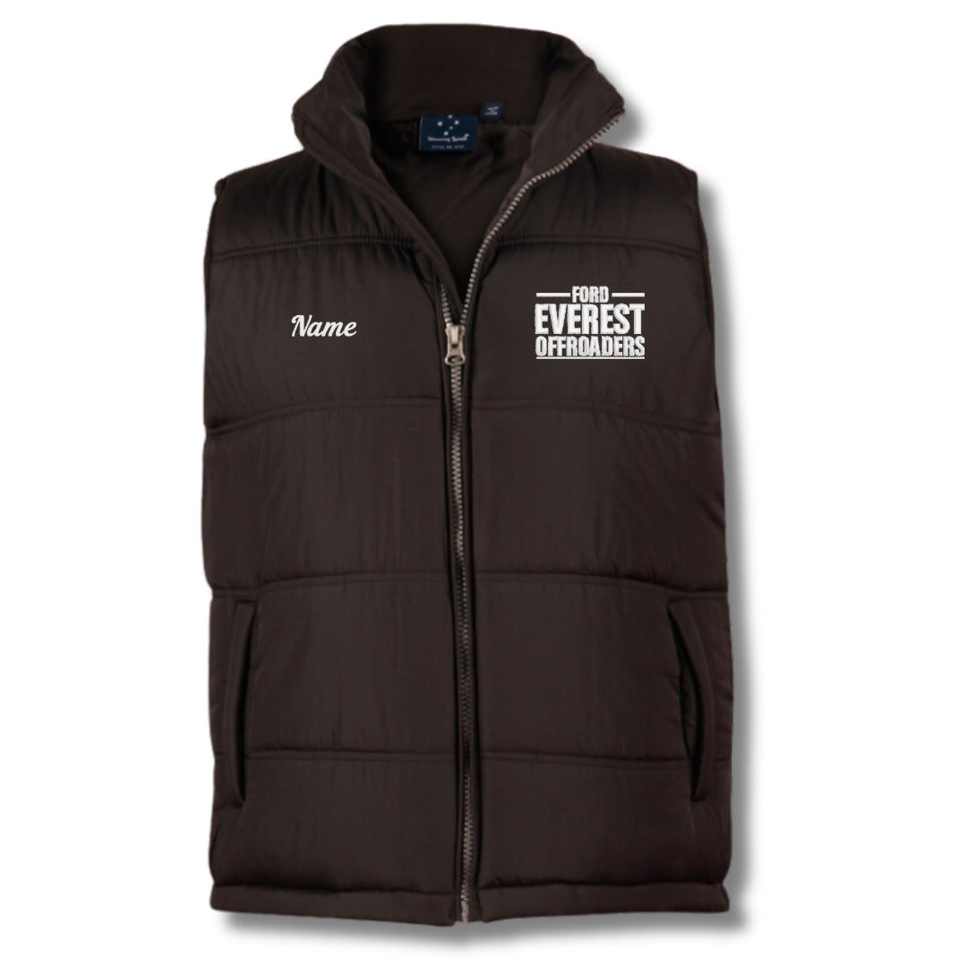 Ford EVEREST Offroad 4x4 Crew Heavy Quilted Puffer Vest